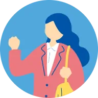 25歳 女性 会社員